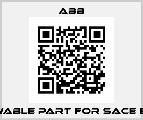 DRAWABLE PART FOR SACE EIB08  ABB