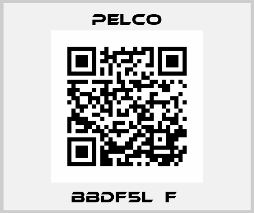 BBDF5L‐F  Pelco