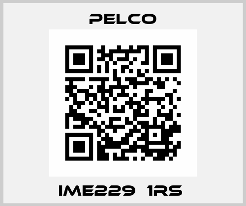 IME229‐1RS  Pelco
