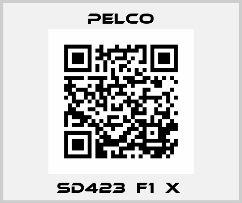 SD423‐F1‐X  Pelco