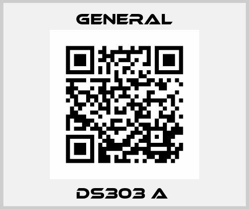 DS303 A  General