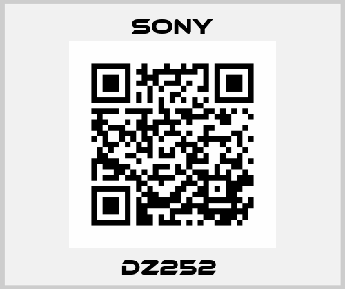 DZ252  Sony
