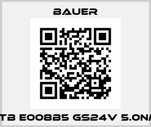 ETB E008B5 GS24V 5.0NM Bauer