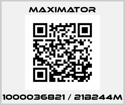 1000036821 / 21B244M Maximator
