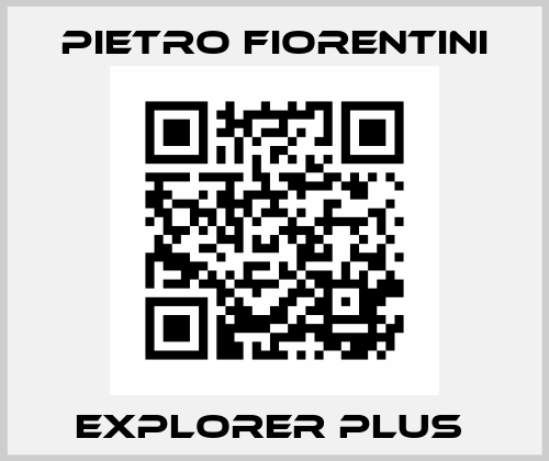 Explorer PLUS  Pietro Fiorentini