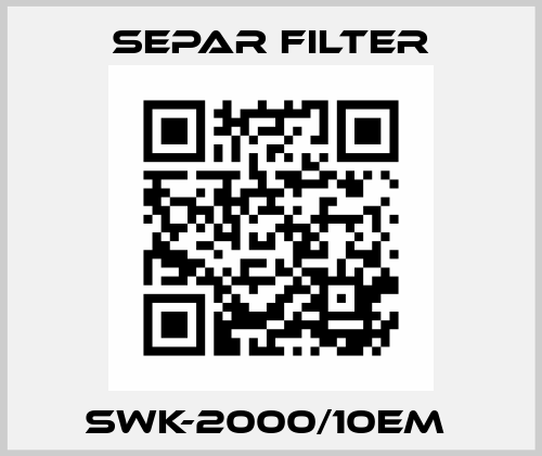 SWK-2000/10EM  Separ Filter