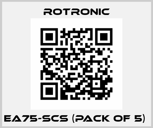 EA75-SCS (pack of 5)  Rotronic
