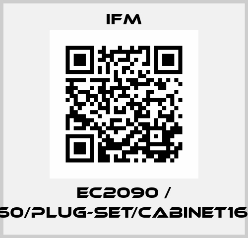 EC2090 / R360/PLUG-SET/CABINET16BIT Ifm