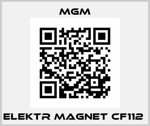 ELEKTR MAGNET CF112  Mgm