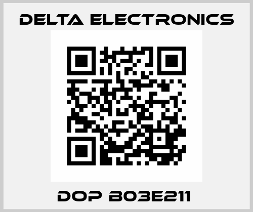 DOP B03E211  Delta Electronics