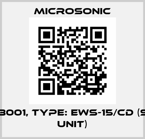 p/n: 33001, Type: ews-15/CD (single unit) Microsonic