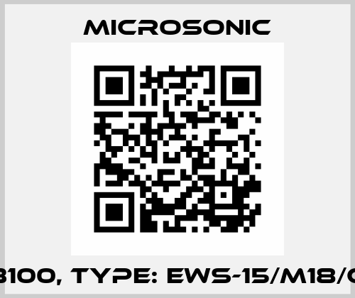 p/n: 33100, Type: ews-15/M18/CD Set Microsonic