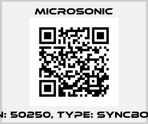 p/n: 50250, Type: SyncBox 1 Microsonic