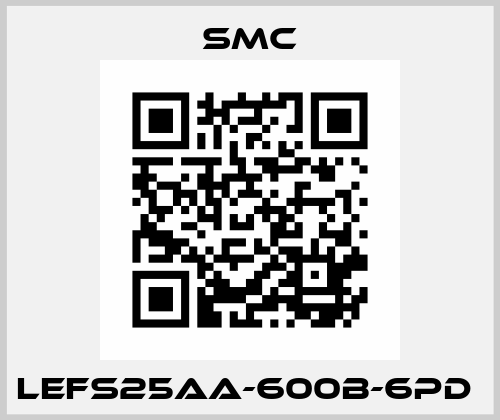 LEFS25AA-600B-6PD  SMC