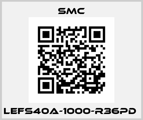 LEFS40A-1000-R36PD  SMC