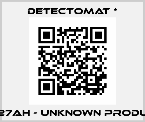 ES127AH - unknown product  Detectomat *