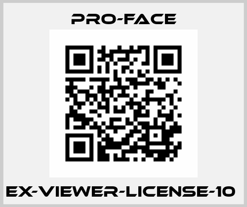 EX-VIEWER-LICENSE-10  Pro-Face