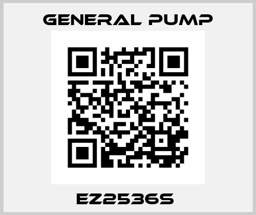 EZ2536S  General Pump