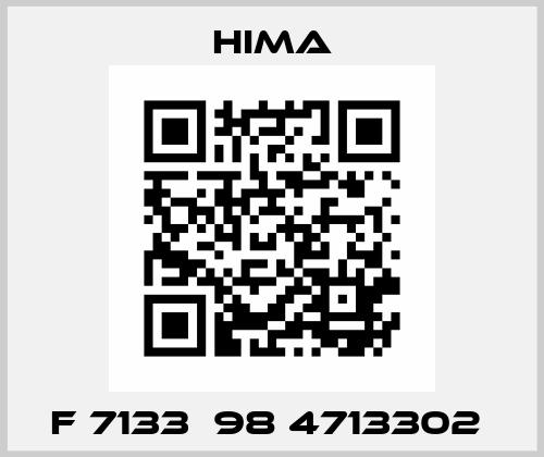F 7133  98 4713302  Hima