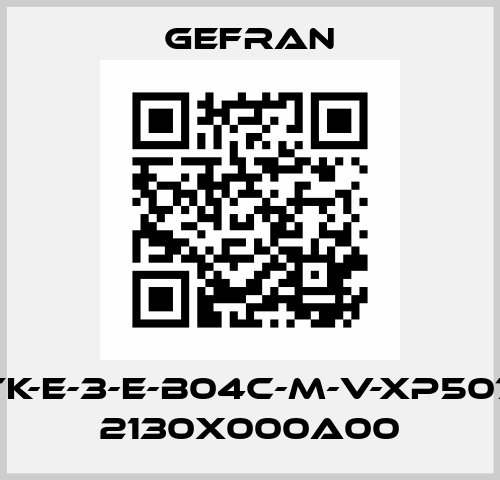 TK-E-3-E-B04C-M-V-XP507 2130X000A00 Gefran