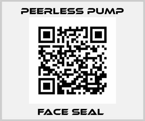 FACE SEAL  Peerless Pump