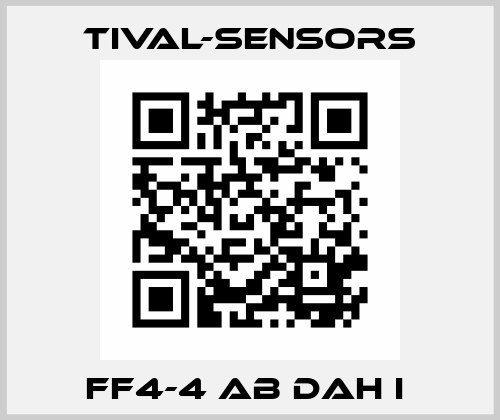 FF4-4 AB DAH I  Tival-Sensors