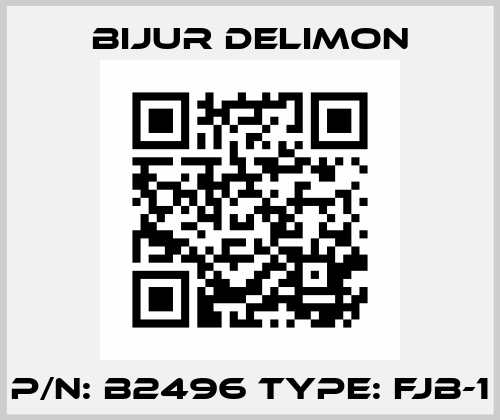 P/N: B2496 Type: FJB-1 Bijur Delimon