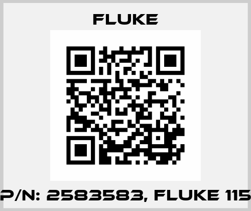 p/n: 2583583, Fluke 115 Fluke