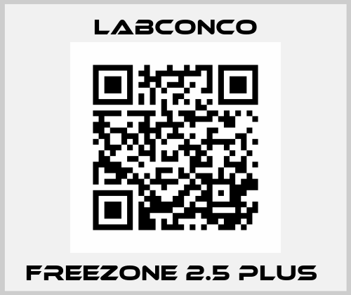 FREEZONE 2.5 PLUS  Labconco