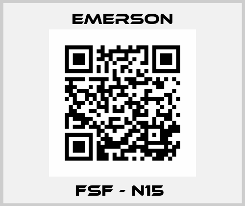 FSF - N15  Emerson