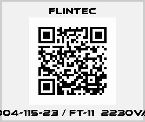 6004-115-23 / FT-11  2230VAC Flintec