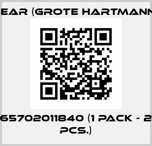70265702011840 (1 pack - 2700 pcs.) Grote Hartmann