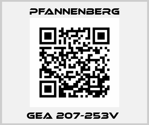 GEA 207-253V  Pfannenberg