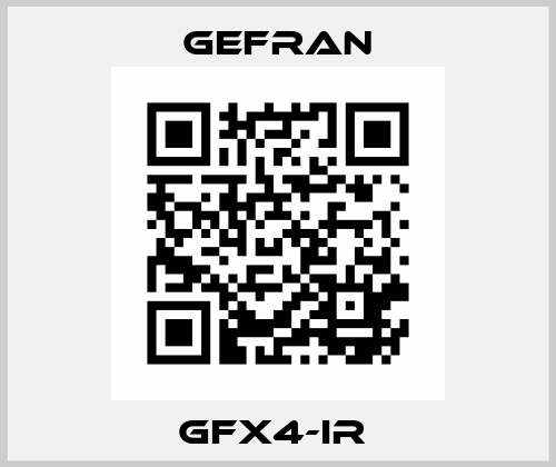 GFX4-IR  Gefran