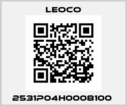 2531P04H0008100  Leoco