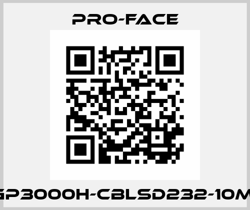 GP3000H-CBLSD232-10M  Pro-Face