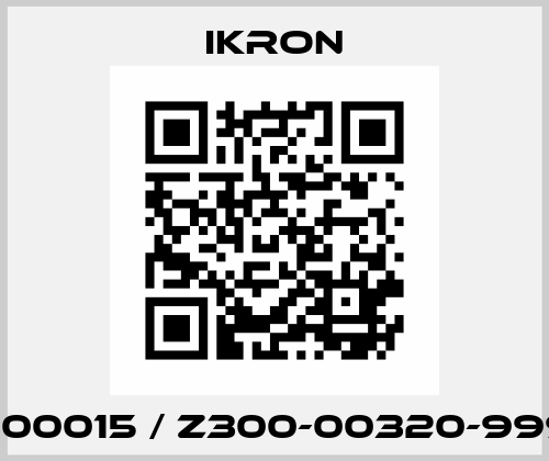 HHB00015 / Z300-00320-99999 Ikron