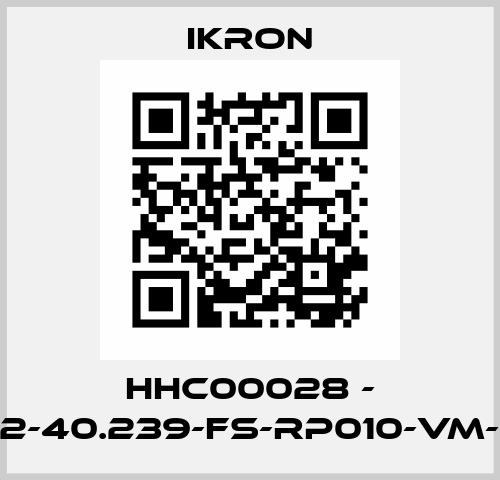 HHC00028 - HEK02-40.239-FS-RP010-VM-B17-B Ikron