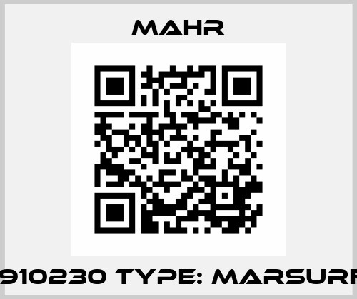 P/N: 6910230 Type: MarSurf PS10 Mahr