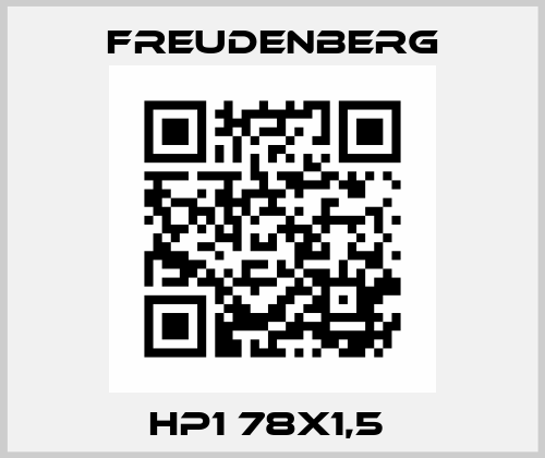 HP1 78X1,5  Freudenberg