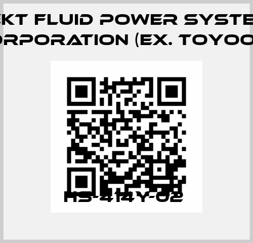 HS-414Y-02  JTEKT FLUID POWER SYSTEMS CORPORATION (ex. Toyooki)