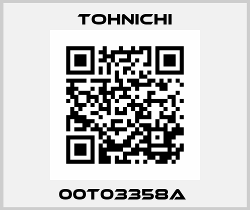 00T03358A  Tohnichi