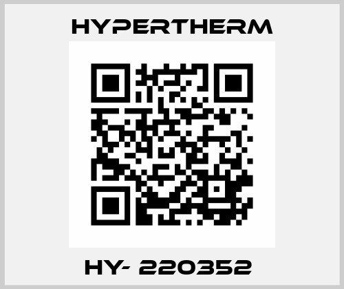 HY- 220352  Hypertherm