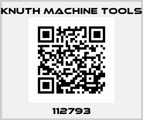 112793 Knuth Machine Tools