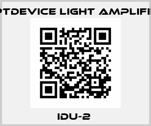 IDU-2  OPTDEVICE light amplifier