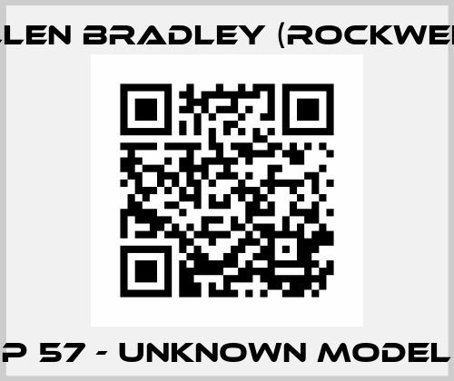 IP 57 - UNKNOWN MODEL  Allen Bradley (Rockwell)