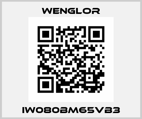 IW080BM65VB3 Wenglor