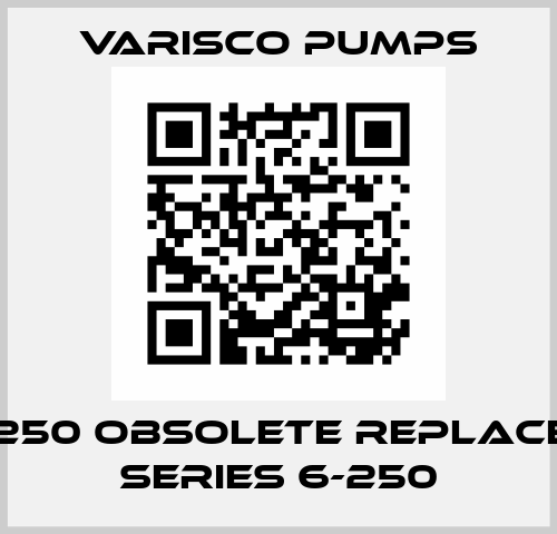 JD 6-250 obsolete replaced by series 6-250 Varisco pumps