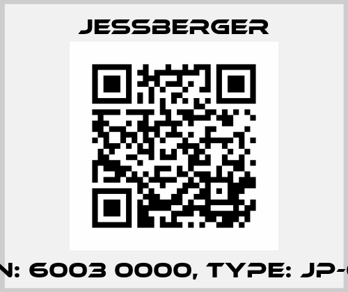 P/N: 6003 0000, Type: JP-03 Jessberger