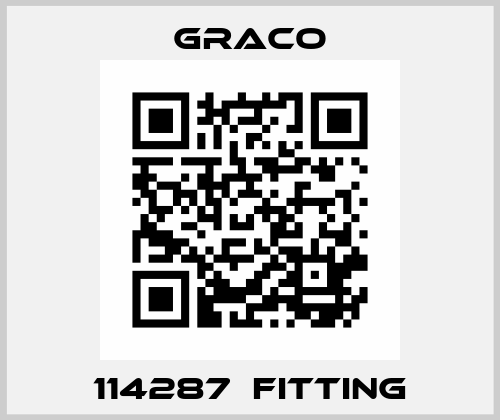 114287  FITTING Graco